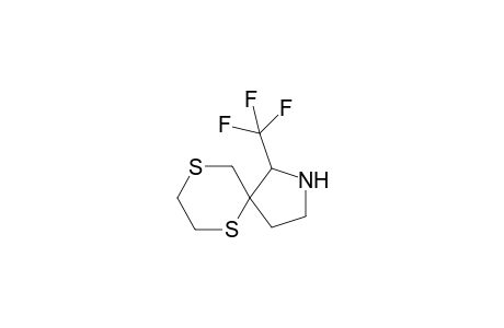 (+-)-7-(Trifluoromethyl)-1,4-dithia-8-azaspiro[5.4]decane