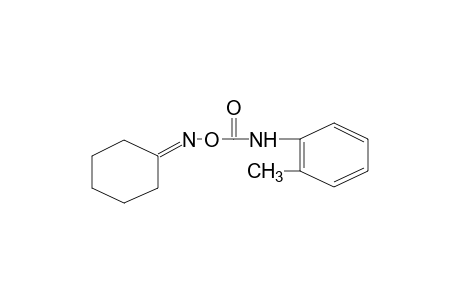 cyclohexanone, O-(o-tolylcarbamoyl)oxime