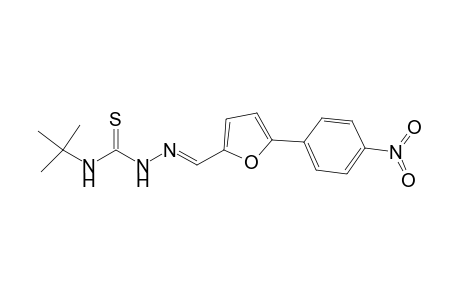 N1-(tert-Butyl)-2-[[5-(4-nitrophenyl)-2-furyl]methylidene]hydrazine-1-carbothioamide