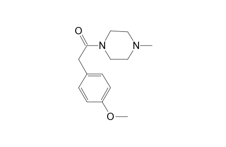 2-(4-Methoxyphenyl)-1-(4-methylpiperazin-1-yl)-ethanone