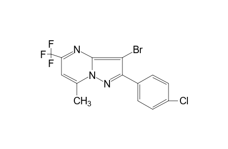 3-bromo-2-(p-chlorophenyl)-7-methyl-5-(trifluoromethyl)pyrazolo[1,5-a]pyrimidine