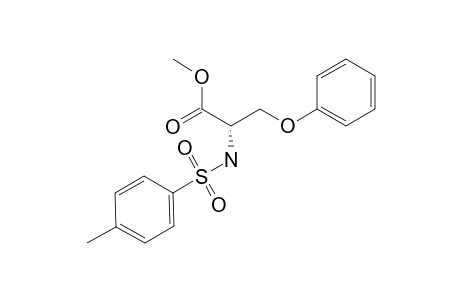 (S)-Methyl 2-(4-methylphenylsulfonamido)-3-phenoxypropanoate