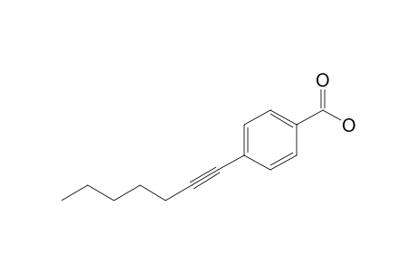 4-Hept-1-ynylbenzoic acid