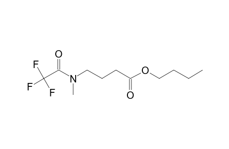 4-N-Methylaminobutyric acid, N-trifluoroacetyl-, N-butyl ester