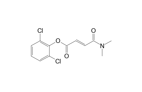 Fumaric acid, monoamide, N,N-dimethyl-, 2,6-dichlorophenyl ester