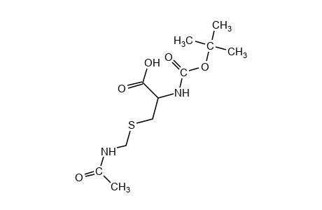 L-3-[(acetamidomethyl)thio]-N-carboxyalanine, N-tert-butyl ester