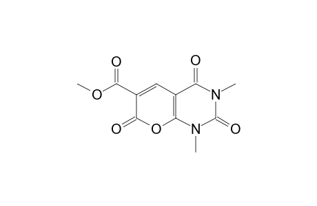 1,3-dimethyl-1,2,3,4-tetrahydro-2,4,7-trioxo-7H-pyrano[2,3-d]pyrimidine-6-carboxylic acid, methyl ester