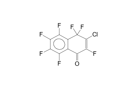 1-KETO-3-CHLOROHEPTAFLUORO-1,4-DIHYDRONAPHTHALENE