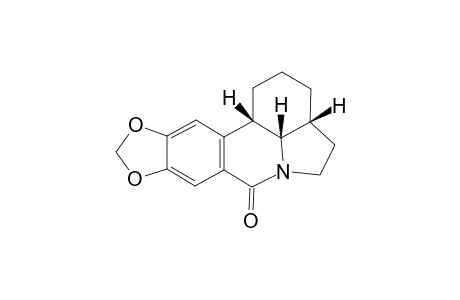 1,2,3,3a-cis,4,5,12b-cis,12c-cis-Octahydro-7H-[1,3]dioxolo[4,5-j]pyrrolo[3,2,1-de]phenanthridin-7-one