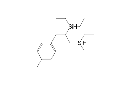 (E)-(3-(p-Tolyl)prop-2-ene-1,2-diyl)bis(diethylsilane)