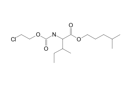 L-Isoleucine, N-(2-chloroethoxycarbonyl)-, isohexyl ester