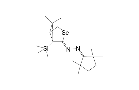 6,6-Dimethyl-1-trimethylsilyl-2-(cyclopentylideneazino)-3-selanebicyclo[3.1.0]hexane