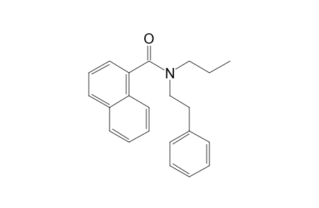 1-Naphthalenecarboxamide, N-(2-phenylethyl)-N-propyl-