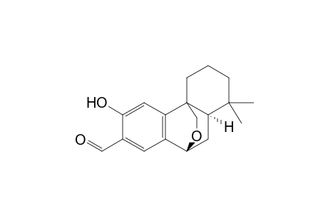 1,3,4,9,10,10a-Hexahydro-6-hydroxy-1,1-dimethyl-2H-9,4a-(epoxymethano)phenanthrene-7-carboxaldehyde