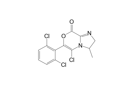 5-chloro-6-(2,6-dichlorophenyl)-3-methyl-2,3-dihydroimidazo[2,1-c][1,4]oxazin-8-one