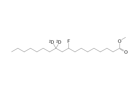 METHYL-[11,11-(2)H(2)]-(R,S)-9-FLUOROSTEARATE