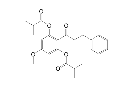 2',6'-Dihydroxy 4'-methoxydihydrochalcone, bis(2-methylpropionate)