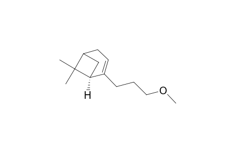 (-)-(1R)-6,6-dimethyl-2-(3'-methoxypropyl)bicyclo[3.1.1]hept-2-ene