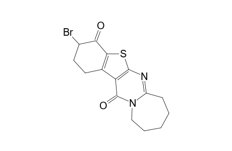 3-Bromo-1,2,3,4,7,8,9,10-octahydro-11H,13H-benzo[4',5']thieno[3',2':4,5]pyrimidino[1,2-a]azepine-4,13-dione