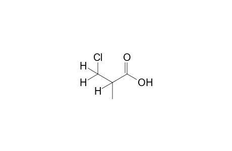 3-chloro-2-methylpropionic acid