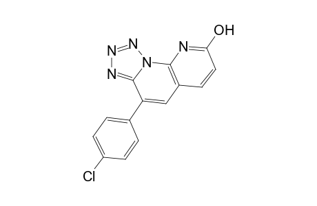4-(p-CHLOROPHENYL)TETRAZOLO[1,5-a][1,8]NAPHTHYRIDIN-8-OL