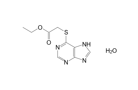 [(6-purinyl)thio]acetic acid, ethyl ester, hydrate