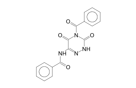 6-Benzamido-4-benzoyl-1,2,4-triazine-3,5(2H,4H)-dione