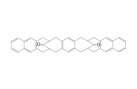 syn-Benzo[1,2-h;4,5-h']bis(naphtho[2,3-c]bicyclo[4.4.1]undeca-3,8-diene-11-one)-67,11,20,24-tetracarboxylic acid