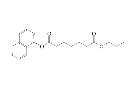 Pimelic acid, 1-naphthyl propyl ester