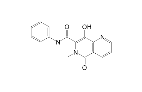 8-HYDROXY-6-METHYL-1,6-NAPHTHYRIDIN-5-(6H)-ONE-7-N-METHYL-N-PHENYL-CARBOXAMIDE