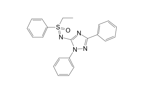 [(1,3-Diphenyl-1H-1,2,4-triazol-5-yl)imino](ethyl)(phenyl)-.lambda.6-sulfanone