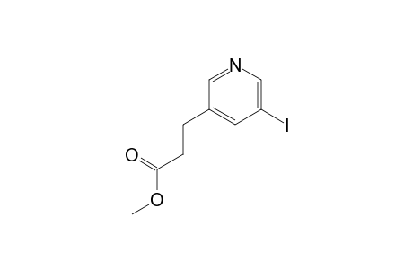 Methyl 3-(5-iodopyridin-3-yl)propanoate