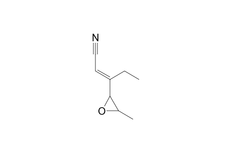 (E)-3-(3-methyl-2-oxiranyl)-2-pentenenitrile