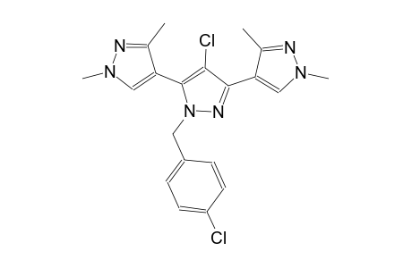 4'-chloro-1'-(4-chlorobenzyl)-1,1'',3,3''-tetramethyl-1H,1'H,1''H-4,3':5',4''-terpyrazole