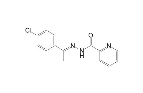 2-pyridinecarboxylic acid, 2-[(E)-1-(4-chlorophenyl)ethylidene]hydrazide