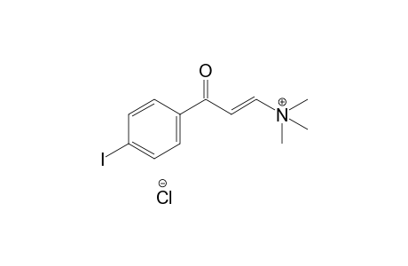 Trans-[3-(p-iodophenyl)-3-oxopropenyl]trimethylammonium chloride