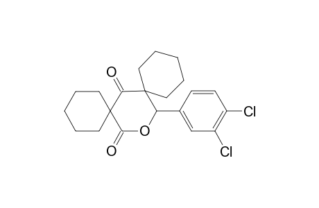 16-(3,4-Dichlorophenyl)-15-oxadispiro[5.1.5.3]hexadecane-7,14-dione