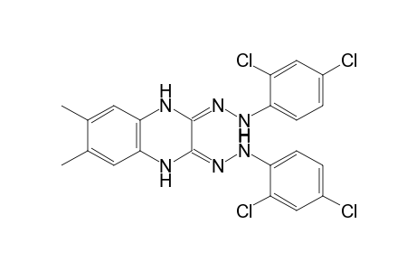 2,3-Bis(2,4-dichlorophenylhydrazono)-6,7-dimethyl-1,2,3,4-tetrahydroquinoxaline