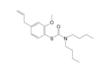 S-(4-allyl-2-methoxyphenyl) dibutylcarbamothioate