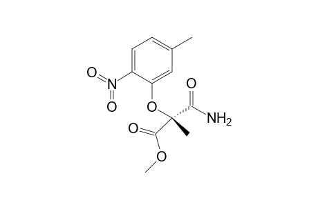 (R)-(+)-Methyl 2-carbomyl-2-(5-methyl-2-nitrophenyloxy)propanoate