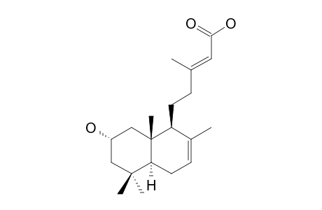 2-HYDROXY-LABDA-7,13(E)-DIEN-15-OIC-ACID