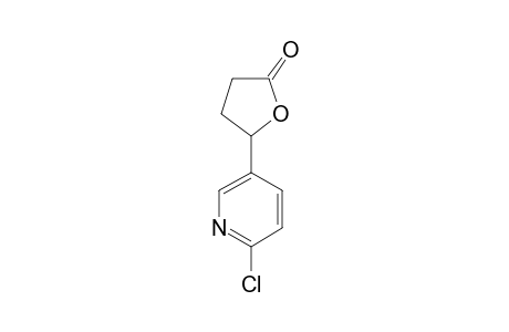 5-(6-CHLOROPYRIDIN-3-YL)-2,3,4,5-TETRAHYDROFURAN-2-ONE