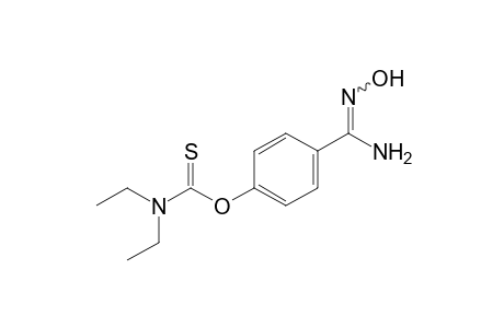 p-hydroxybenzamidoxime, O-ester with diethylthiocarbamate