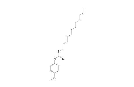 dithio-p-methoxycarbanilic acid, dodecyl ester