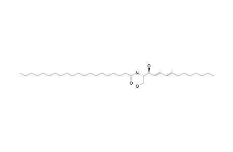 (4E,6E,2S,3R)-2-N-EICOSANOYL-4,6-TETRADECASPHINGADIENINE