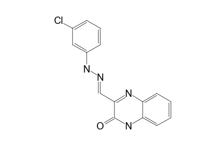 3-(m-CHLORO-HYDRAZONO)-METHYL-2-OXO-1,2-DIHYDRO-QUINOXALINE;DIAZENYLAMINE-FORM