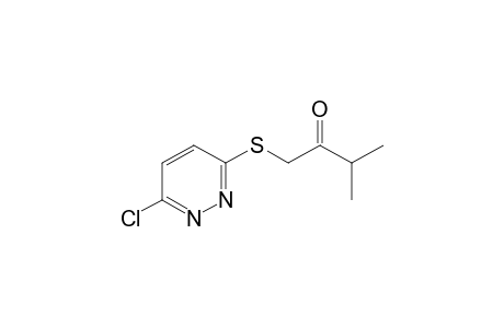 1-[(5-chloro-3-pyridazinyl)thio]-3-methyl-2-butanone