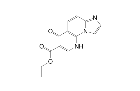 7-Ethoxycarbonyl-6,9-dihydro-6-oxoimidazo[1,2-a][1,8]naphthyridine