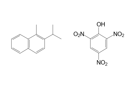 2-Isopropyl-1-methylnaphthalene, monopicrate