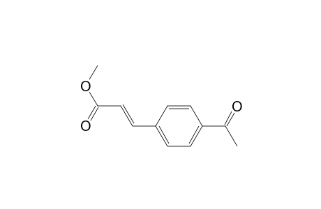 (E)-3-(4-acetylphenyl)-2-propenoic acid methyl ester